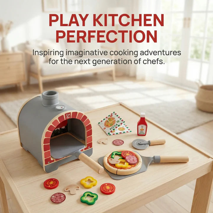 Hape Light &amp; Sizzle Pizza Oven Set