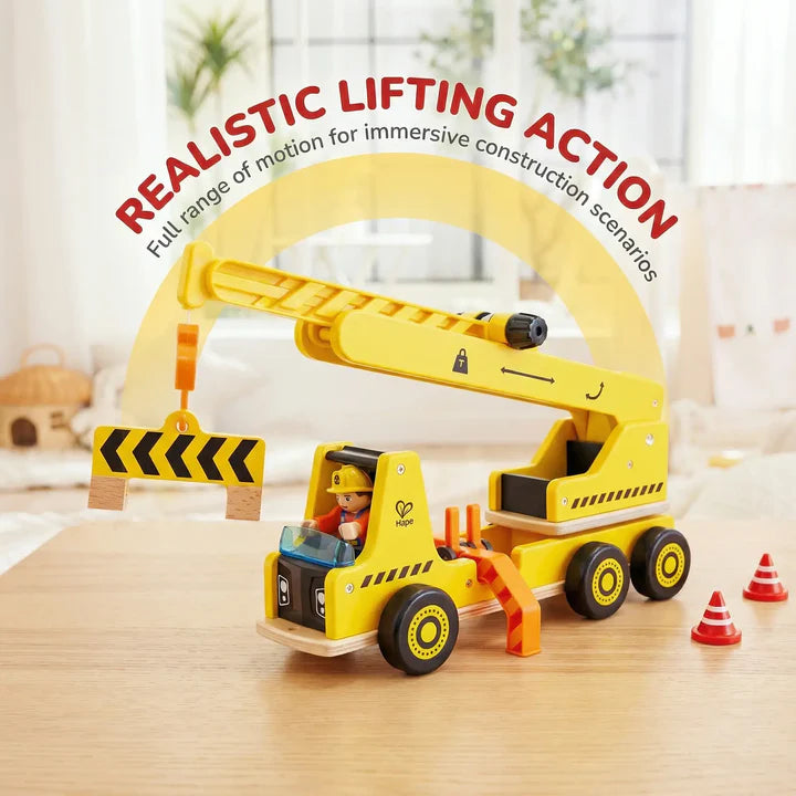 Hape Mobile Crane &amp; Construction Set