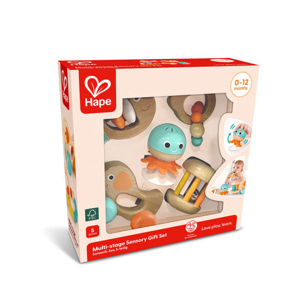Hape Multi-Stage Sensory Gift Set
