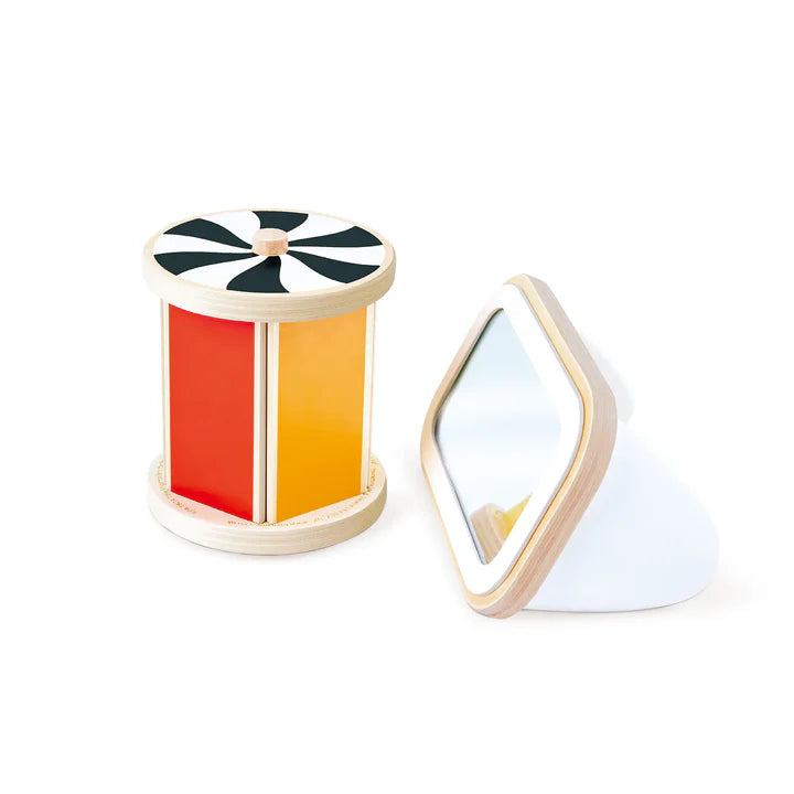 Hape Spinnng Drum with Mirror