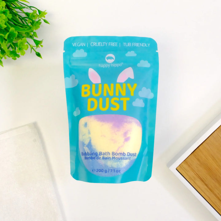 Happy Hippo Bath Co. Bomb Dust (Bunny)