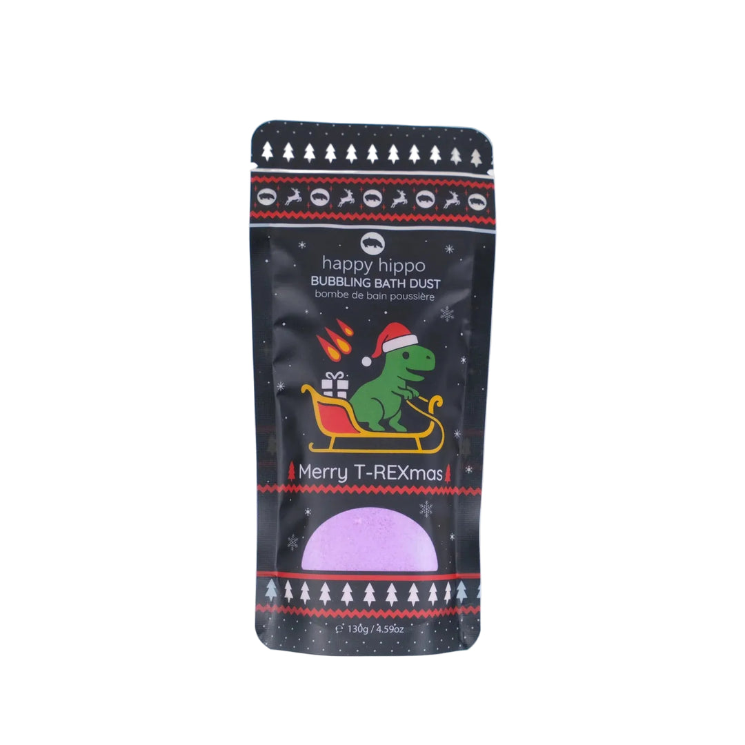 Happy Hippo Bath Co. Bomb Dust (Merry T-REXmas)