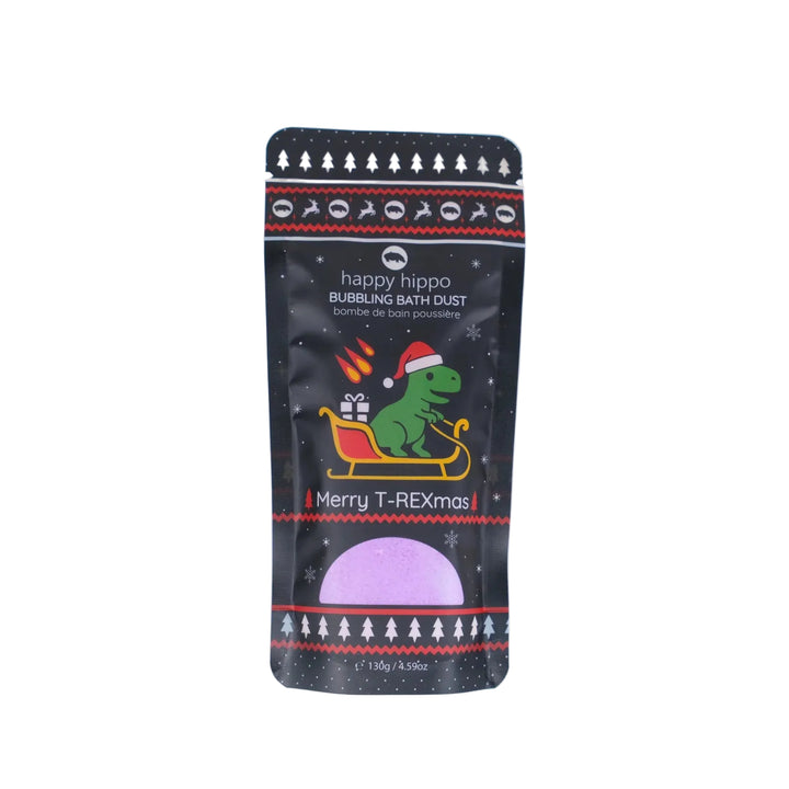 Happy Hippo Bath Co. Bomb Dust (Merry T-REXmas)