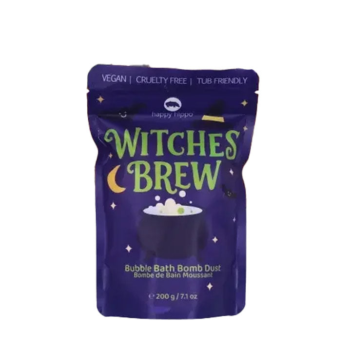 Happy Hippo Bath Co. Bubble Bomb Dust + Mini Bath Bombs (Witches Brew)