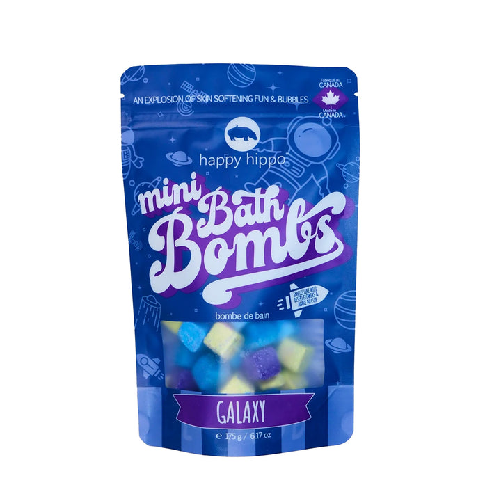 Happy Hippo Bath Co. Mini Bath Bombs (Galaxy)