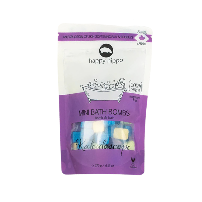Happy Hippo Bath Co. Mini Bath Bombs (Kaleidoscope)