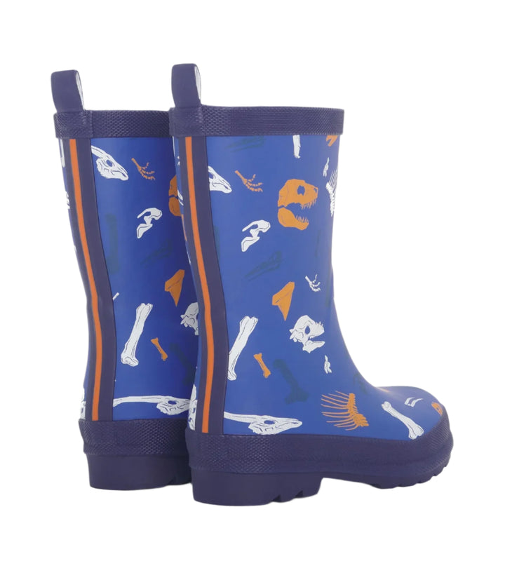 Hatley Matte Rain Boots (Dino Fossils)
