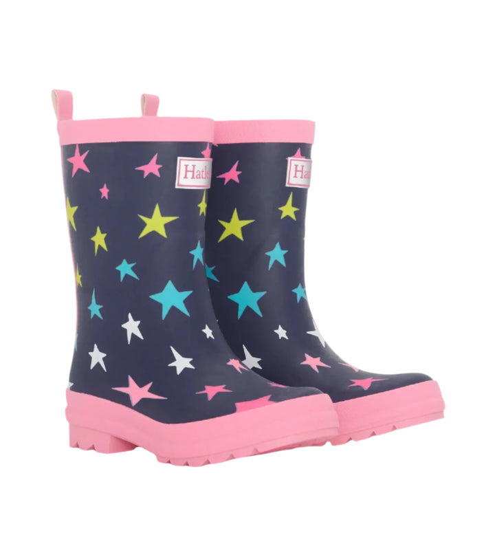 Hatley Matte Rain Boots (Ombre Stars)