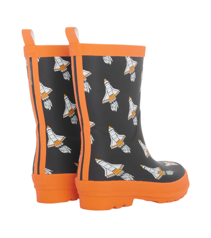 Hatley Matte Rain Boots (Space Shuttle)
