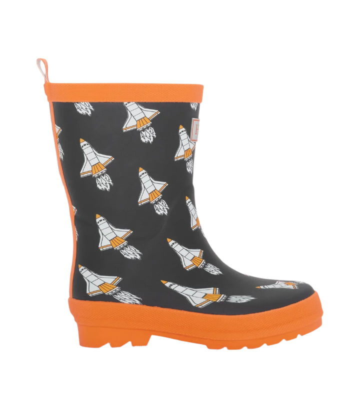 Hatley Matte Rain Boots (Space Shuttle)