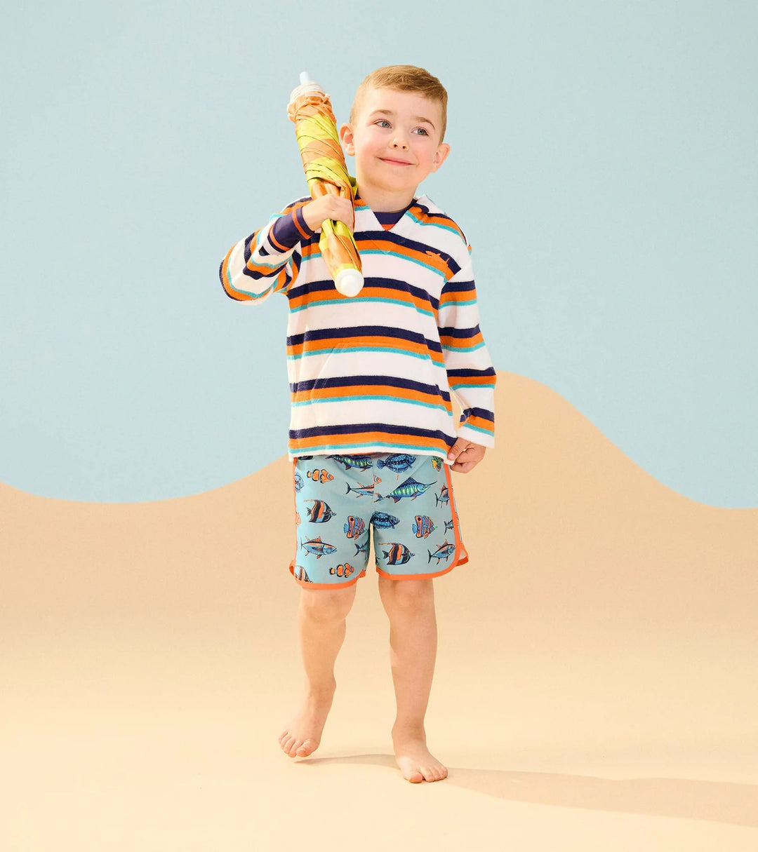 Hatley Swim Shorts (Tropical Fish)