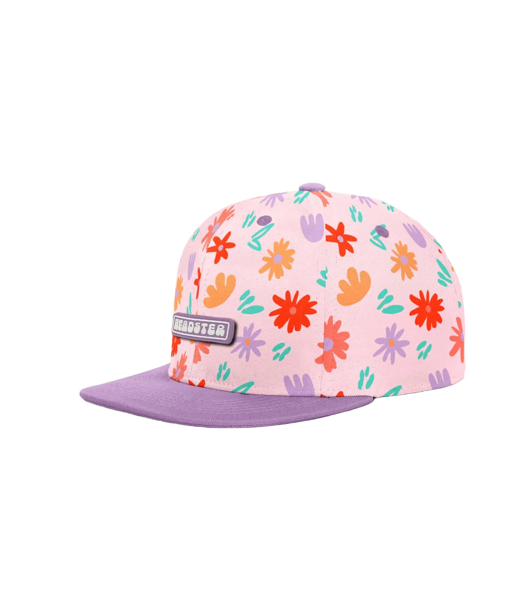 Headster Kids Painted Flowers Snapback