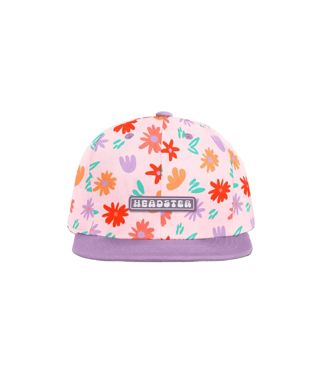 Headster Kids Painted Flowers Snapback