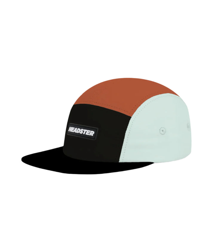 Headster Kids Runner Nylon Five Panel (Black)