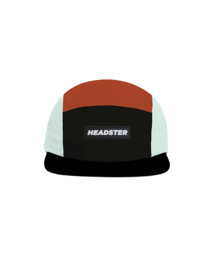 Headster Kids Runner Nylon Five Panel (Black)