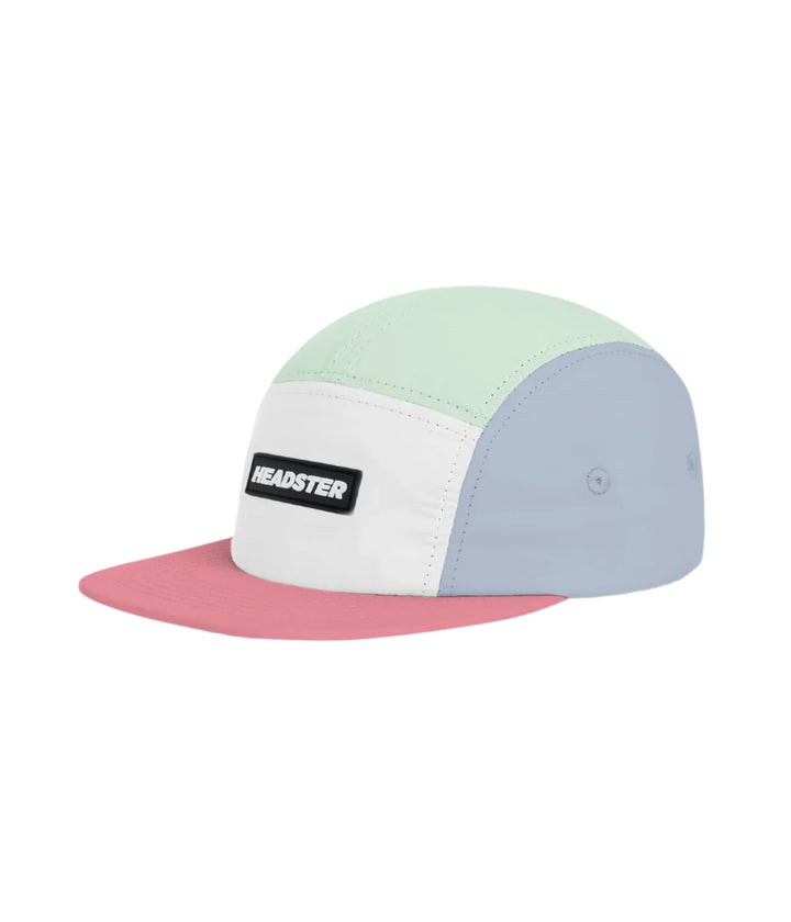 Headster Kids Runner Nylon Five Panel (Smart Pink)