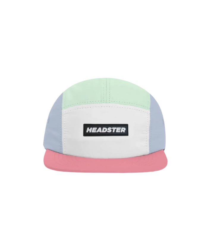 Headster Kids Runner Nylon Five Panel (Smart Pink)