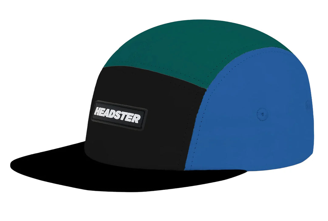 Headster Kids Runner Nylon Five Panel (Twist Lagoona Blue)