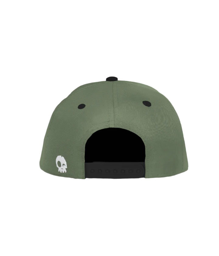 Headster Kids Stadium Snapback (Olive)