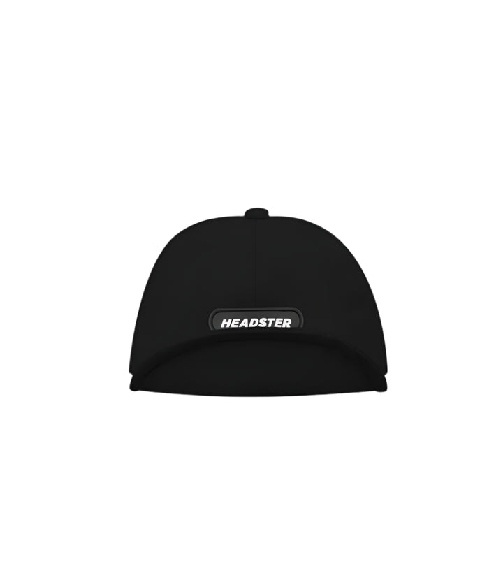 Headster Kids Swish Black Short Brim Hat