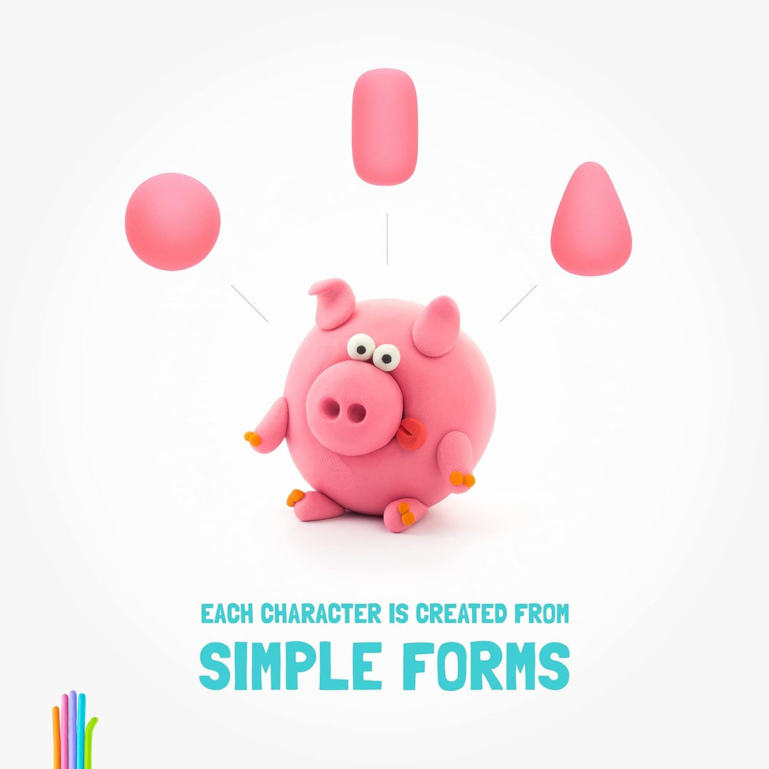 Hey Clay Set (Forest Animals)