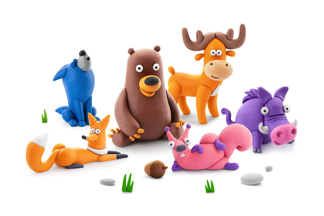 Hey Clay Set (Forest Animals)