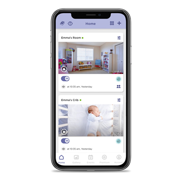 Hubble Connected Nursery Pal Dual Vision Baby Monitor