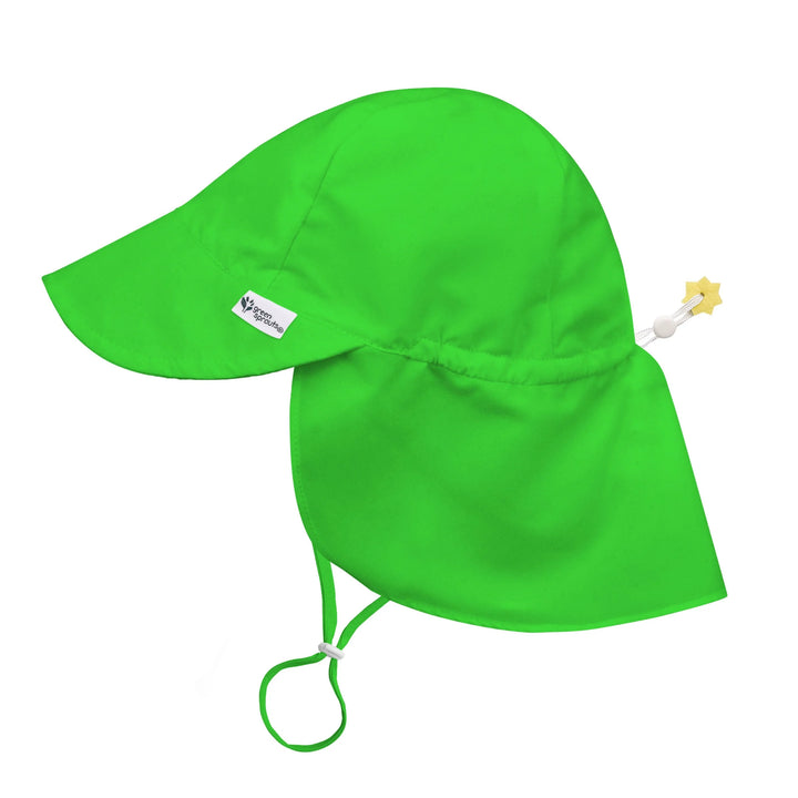 iPlay Eco Flap Hat (Safety Green)
