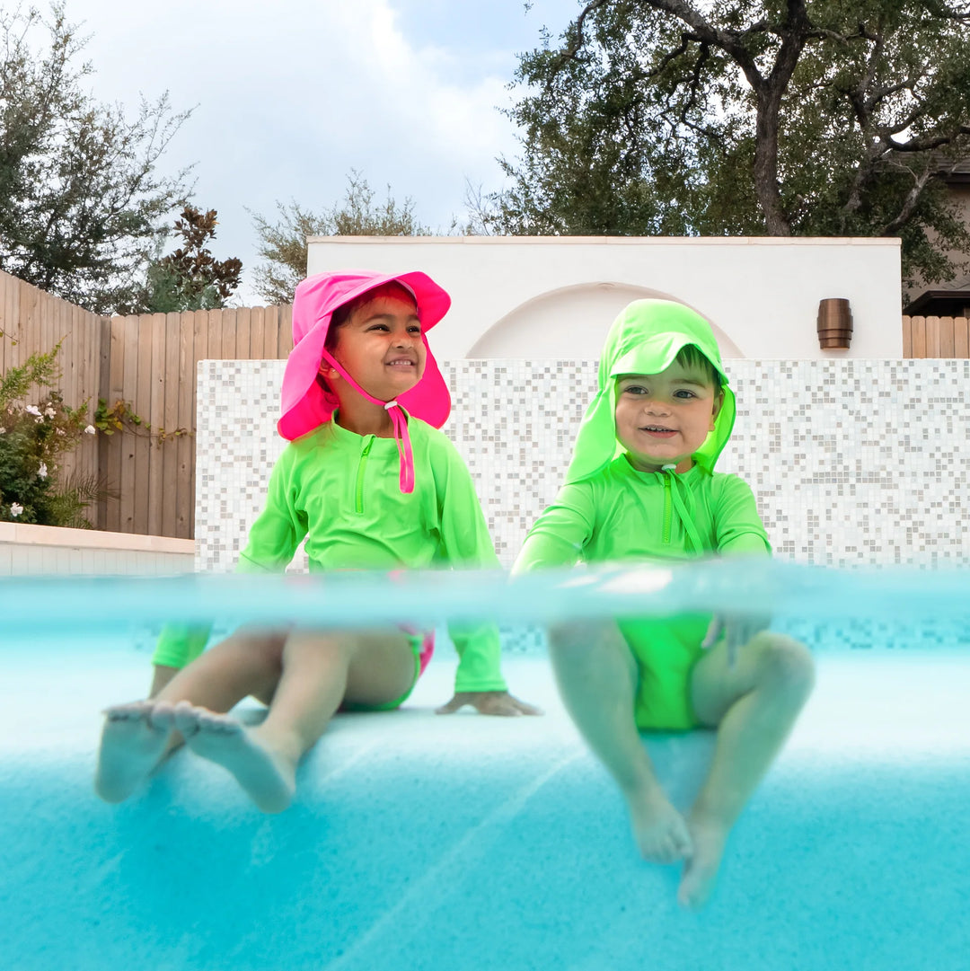 iPlay Eco Flap Hat (Safety Pink)