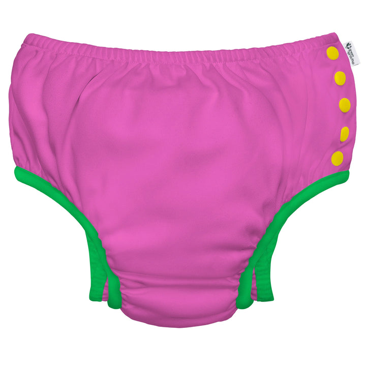 iPlay Eco Snap Swim Diaper (Safety Raspberry)