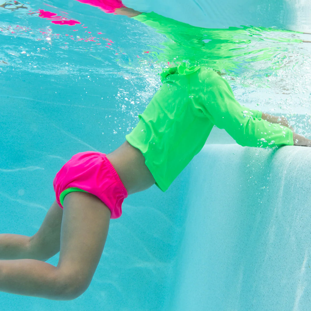 iPlay Eco Snap Swim Diaper (Safety Raspberry)