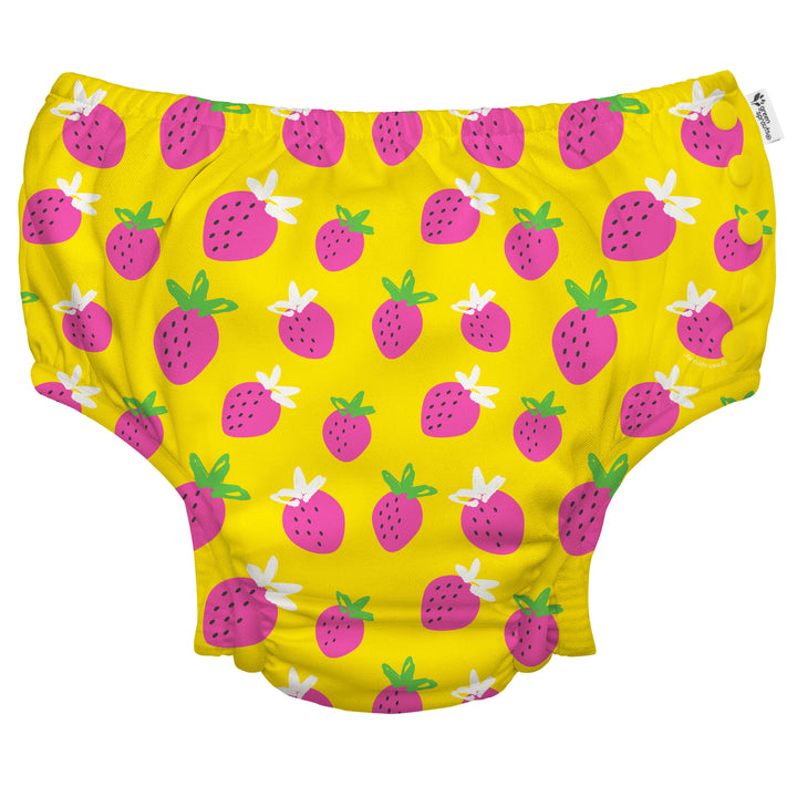 iPlay Eco Snap Swim Diaper (Safety Strawberry)