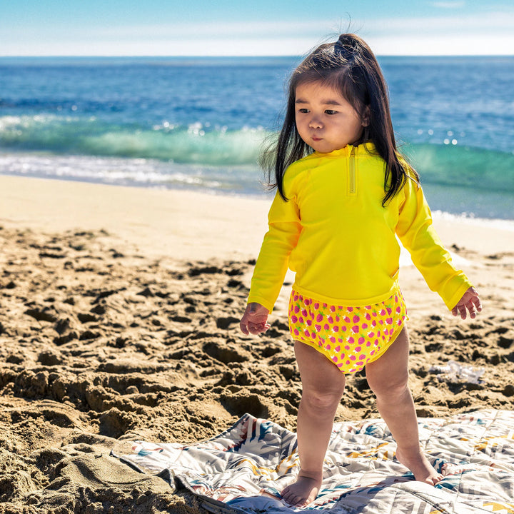 iPlay Eco Snap Swim Diaper (Safety Strawberry)