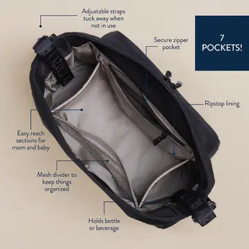 Itzy Ritzy Belong Cargo Caddy (Black)