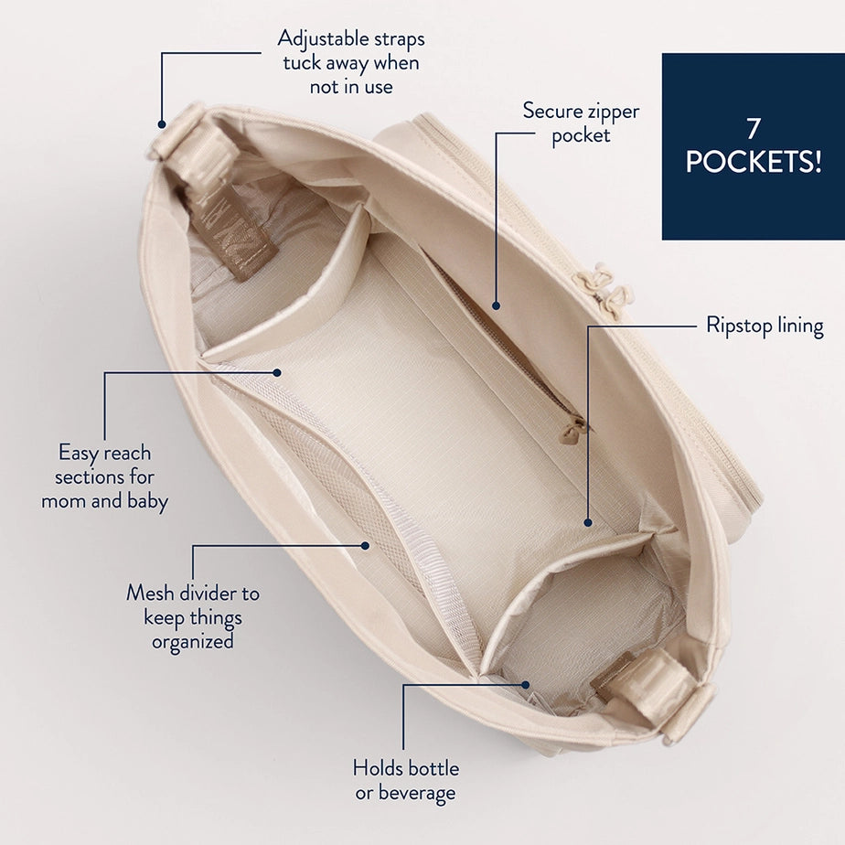 Itzy Ritzy Belong Cargo Caddy (Toast)