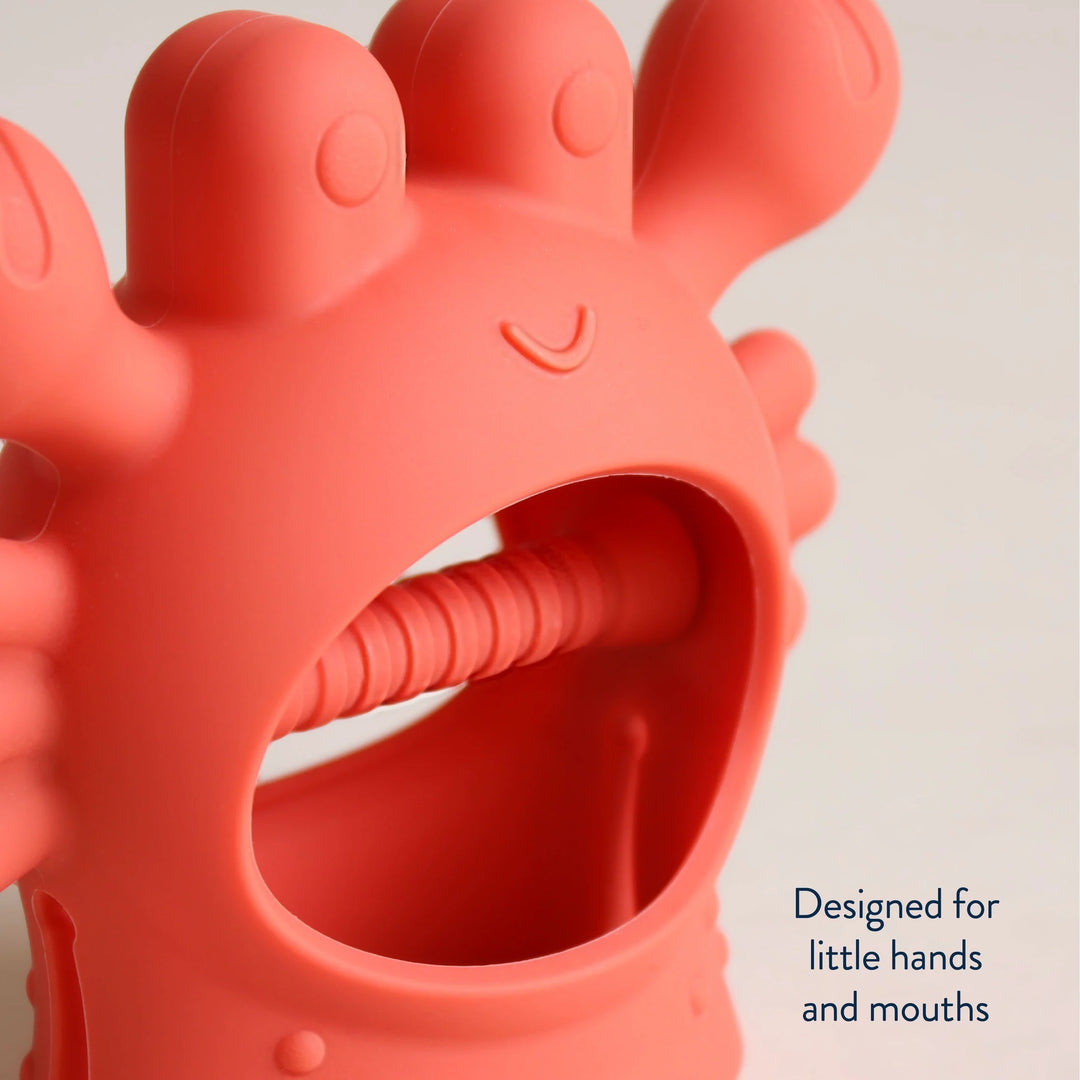 Itzy Ritzy Bitzy Grip Teether (Crab)