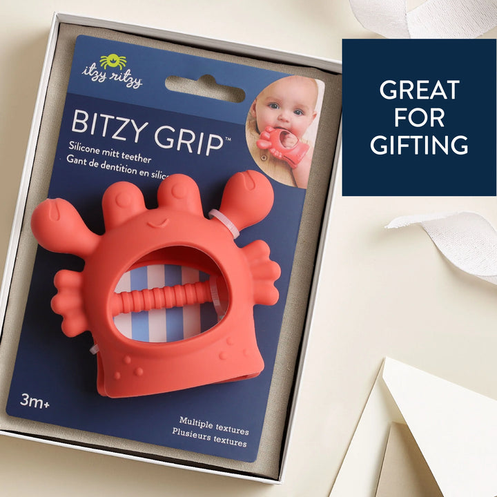 Itzy Ritzy Bitzy Grip Teether (Crab)