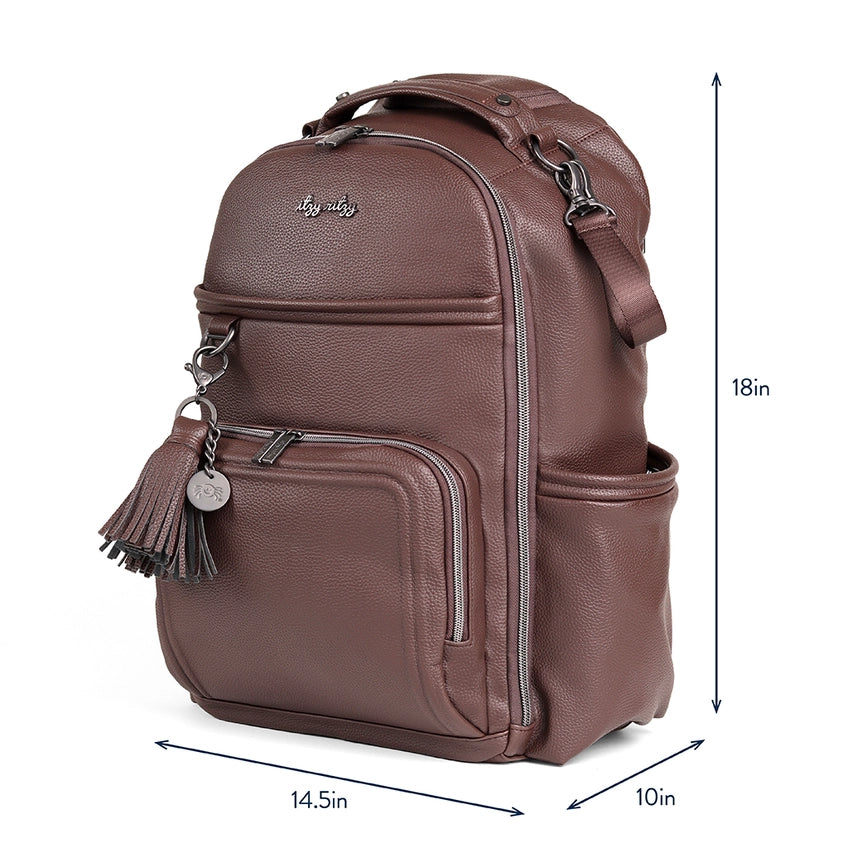 Itzy Ritzy Boss Plus Backpack Diaper Bag (Espresso)