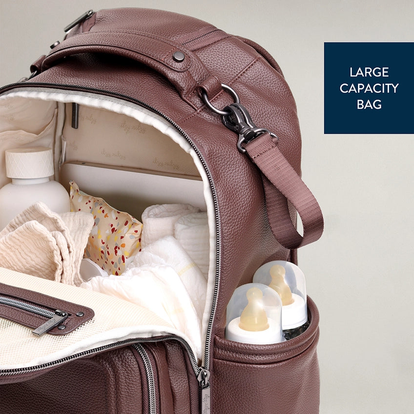 Itzy Ritzy Boss Plus Backpack Diaper Bag (Espresso)