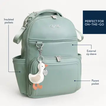 Itzy Ritzy Boss Plus Backpack Diaper Bag (Silly Goose)