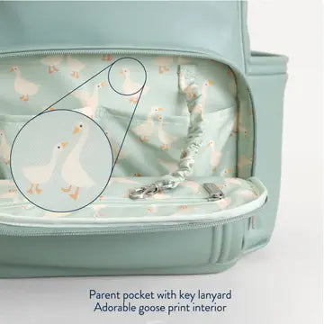 Itzy Ritzy Boss Plus Backpack Diaper Bag (Silly Goose)