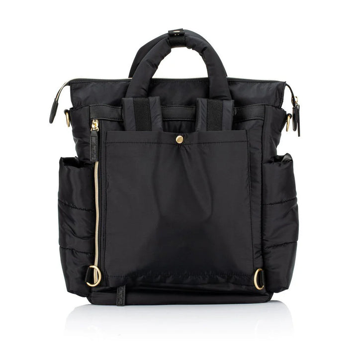 Itzy Ritzy Dream Convertible Diaper Bag (Midnight Black)