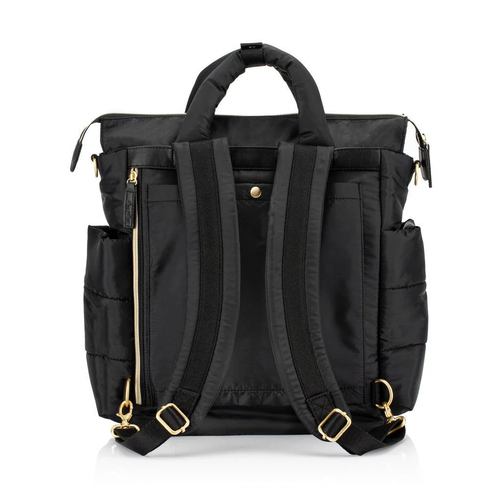 Itzy Ritzy Dream Convertible Diaper Bag (Midnight Black)