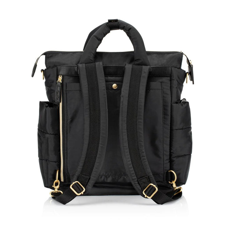 Itzy Ritzy Dream Convertible Diaper Bag (Midnight Black)
