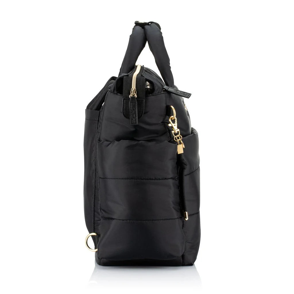 Itzy Ritzy Dream Convertible Diaper Bag (Midnight Black)