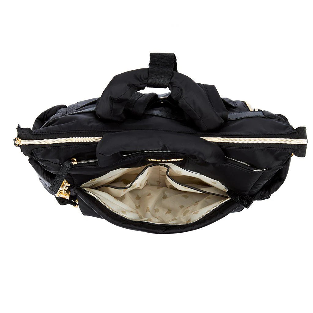 Itzy Ritzy Dream Convertible Diaper Bag (Midnight Black)
