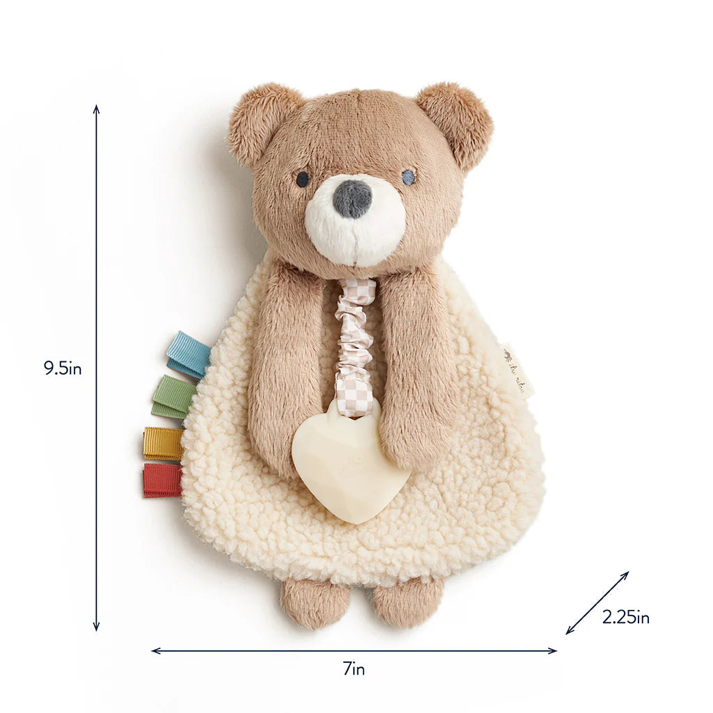 Itzy Ritzy Itzy Friends Lovey Plush (Theo the Bear)