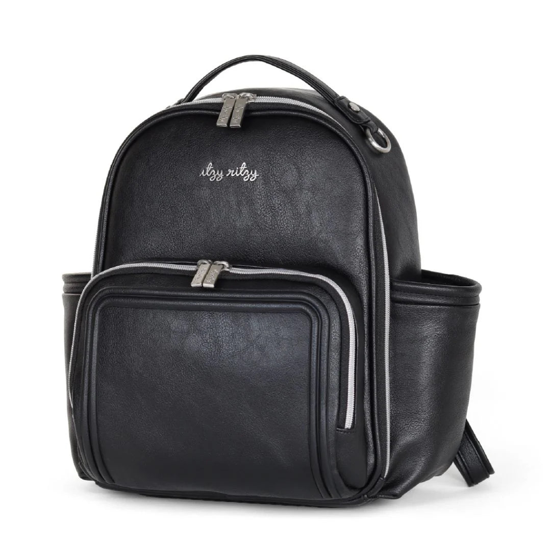 Itzy Ritzy Itzy Mini Plus Diaper Bag Backpack (Noir)