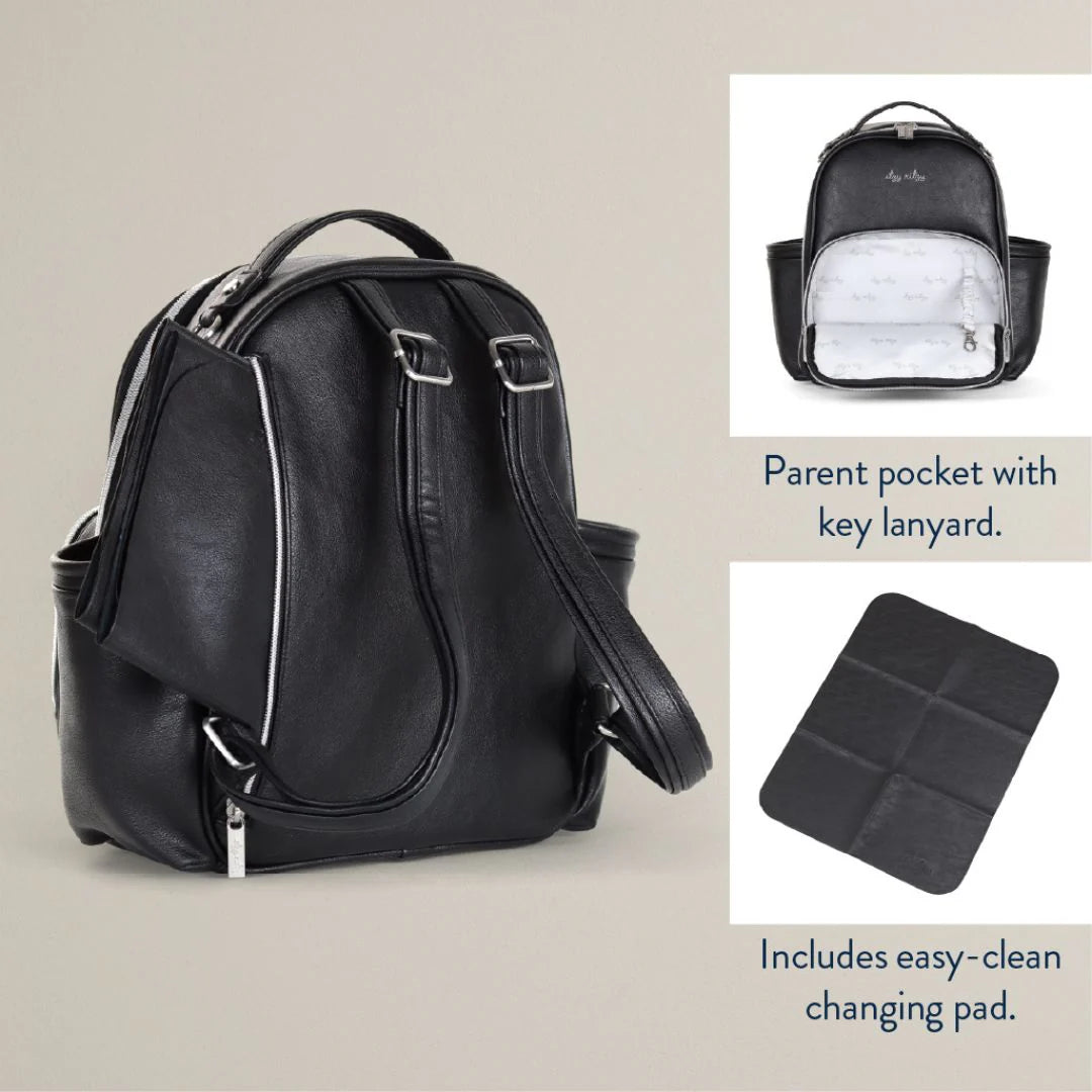 Itzy Ritzy Itzy Mini Plus Diaper Bag Backpack (Noir)