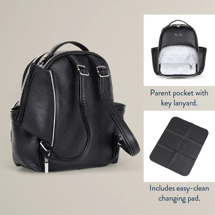 Itzy Ritzy Itzy Mini Plus Diaper Bag Backpack (Noir)